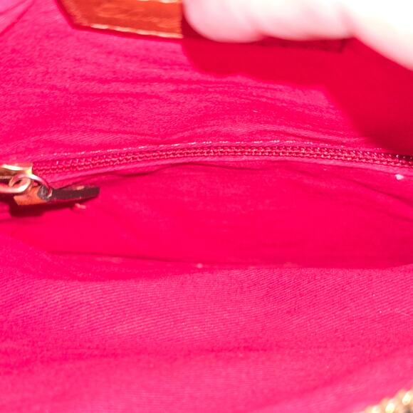 Dooney & Bourke Black Pebble Grain Leather Foldover Zip Crossbody - Picture 11 of 14